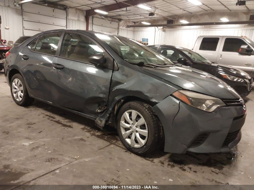 2014 TOYOTA COROLLA L/LE/LE PLS/PRM/S/S PLS - 5YFBURHE5EP001885