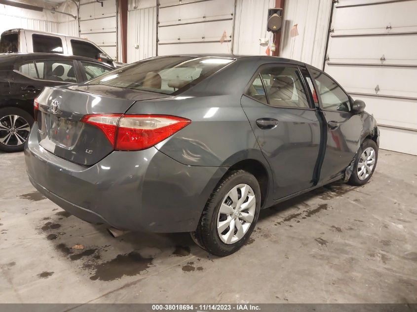 2014 TOYOTA COROLLA L/LE/LE PLS/PRM/S/S PLS - 5YFBURHE5EP001885