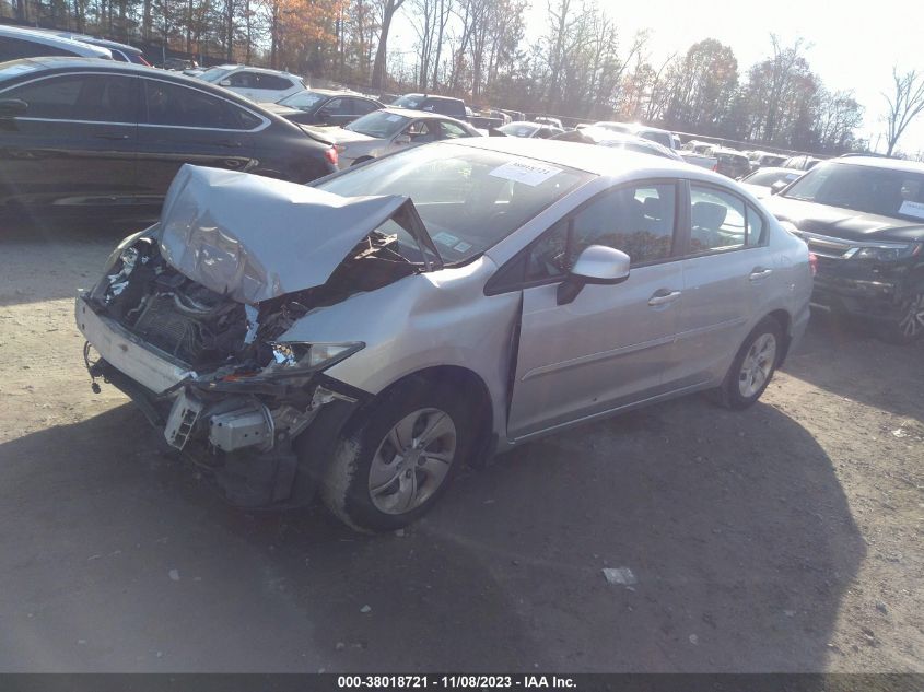 2013 HONDA CIVIC LX - 2HGFB2F52DH519735