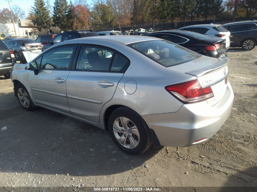 2013 HONDA CIVIC LX - 2HGFB2F52DH519735