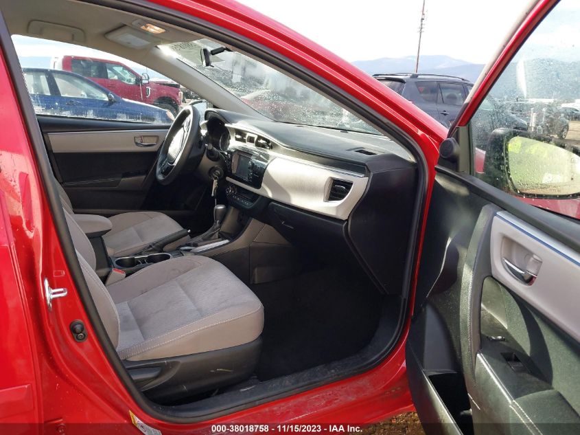 2016 TOYOTA COROLLA LE - 2T1BURHEXGC714767