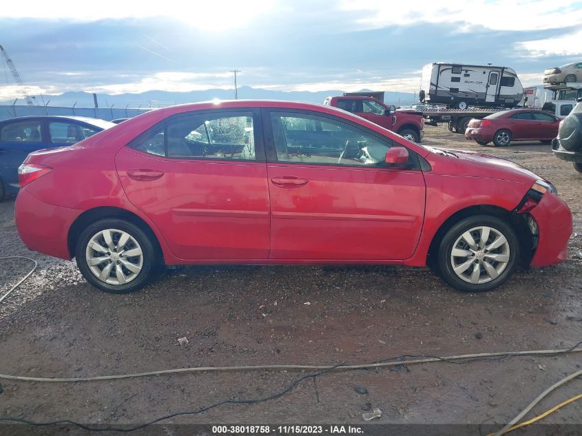 2016 TOYOTA COROLLA LE - 2T1BURHEXGC714767