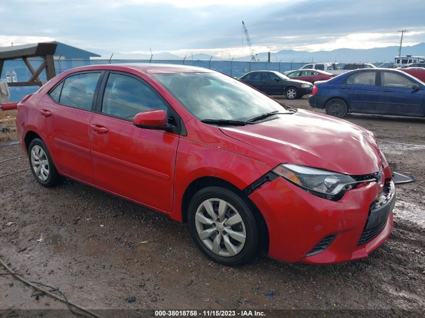 2016 TOYOTA COROLLA LE - 2T1BURHEXGC714767