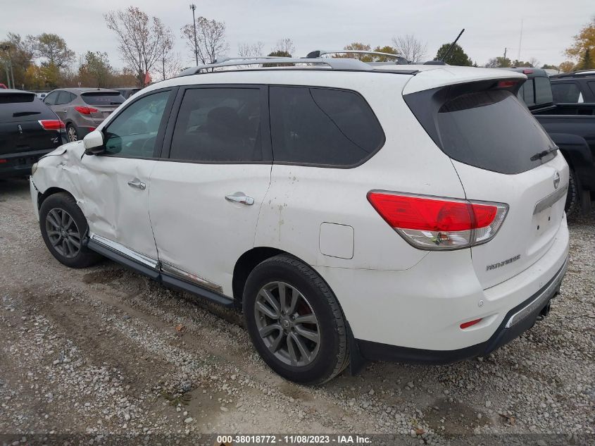 2013 NISSAN PATHFINDER S/SV/SL/PLATINUM - 5N1AR2MN2DC654168