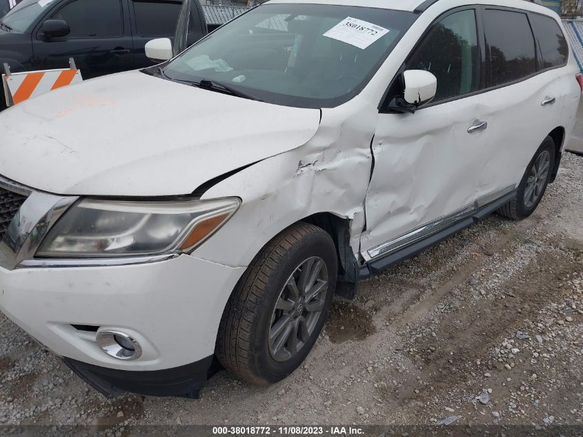 2013 NISSAN PATHFINDER S/SV/SL/PLATINUM - 5N1AR2MN2DC654168