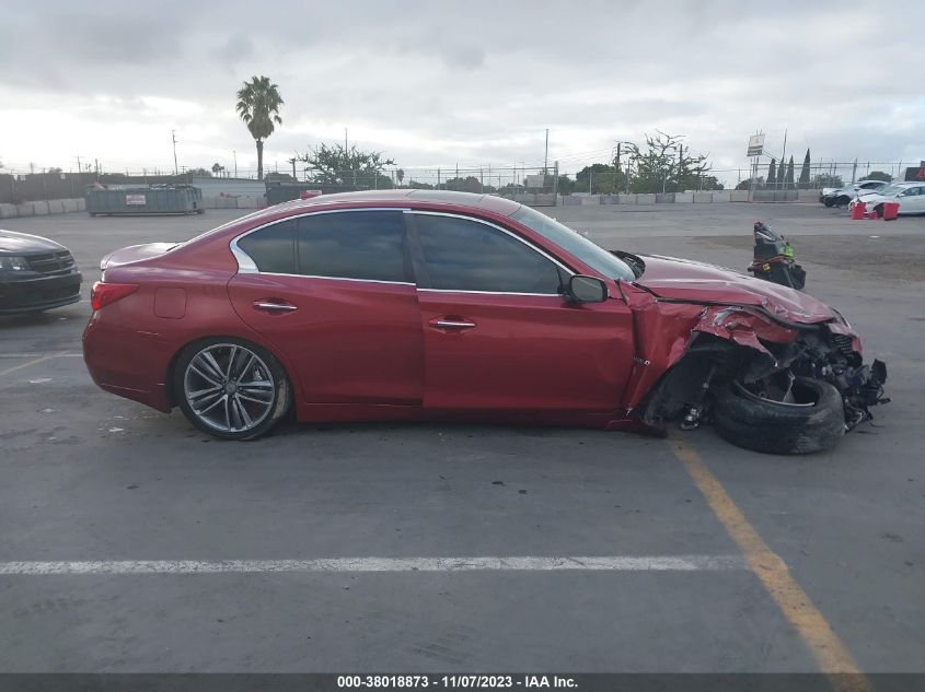 2014 INFINITI Q50 HYBRID SPORT - JN1AV7AP4EM691384