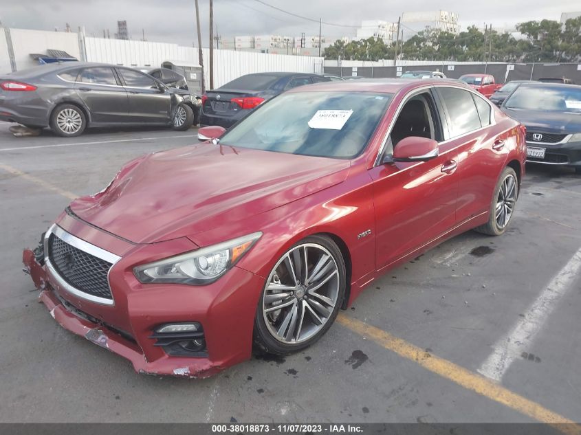 2014 INFINITI Q50 HYBRID SPORT - JN1AV7AP4EM691384