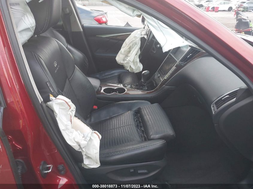 2014 INFINITI Q50 HYBRID SPORT - JN1AV7AP4EM691384