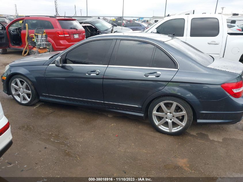 2014 MERCEDES-BENZ C 250 SPORT/LUXURY WDDGF4HBXEA952778