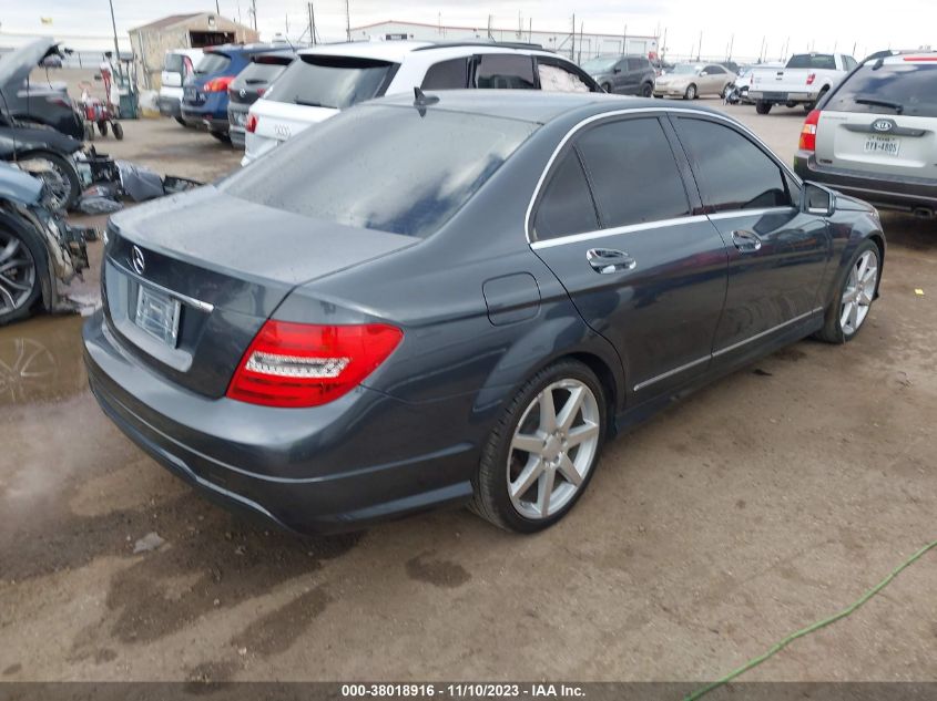 2014 MERCEDES-BENZ C 250 SPORT/LUXURY WDDGF4HBXEA952778