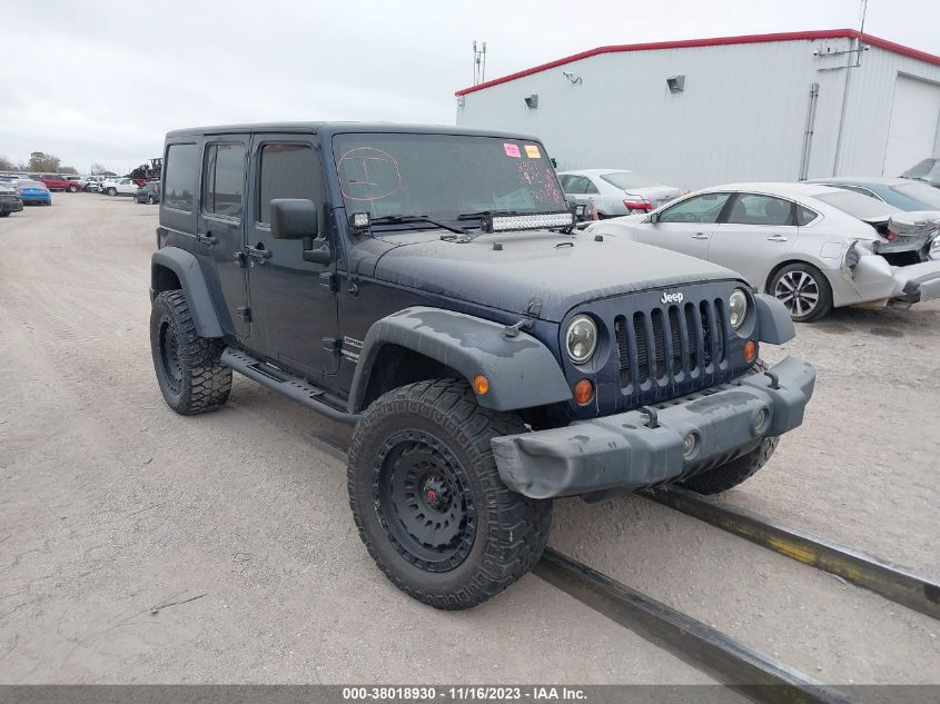 2013 JEEP WRANGLER UNLIMITED SPORT - 1C4BJWDG1DL601163