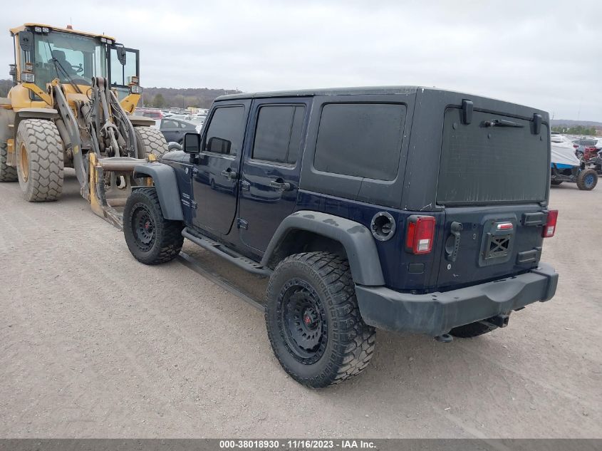 2013 JEEP WRANGLER UNLIMITED SPORT - 1C4BJWDG1DL601163