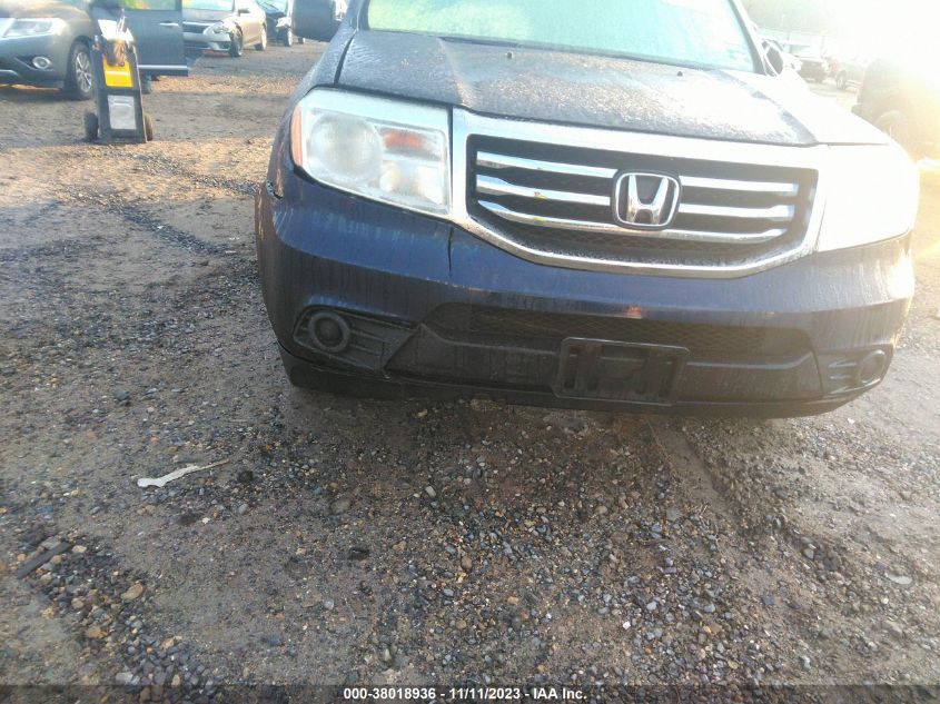 2014 HONDA PILOT LX - 5FNYF4H28EB002005