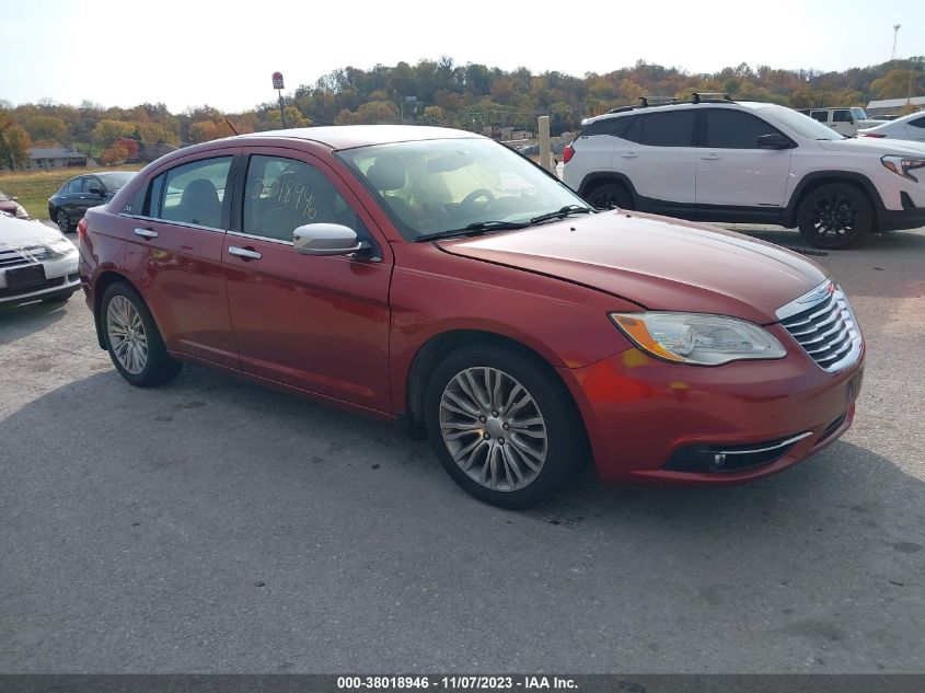 2013 CHRYSLER 200 LIMITED - 1C3CCBCGXDN524651
