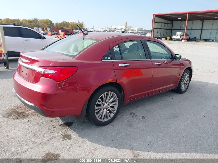2013 CHRYSLER 200 LIMITED - 1C3CCBCGXDN524651