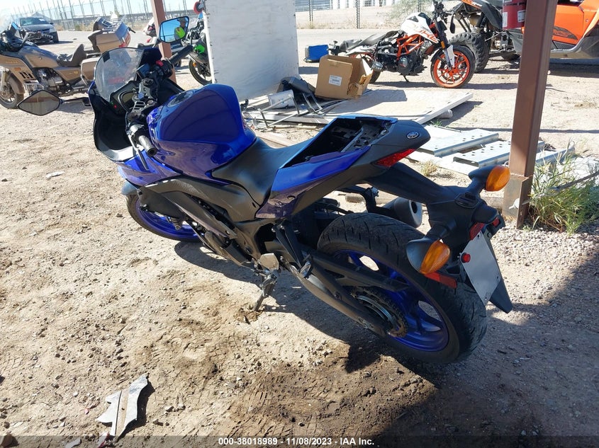 VIN MH3RH18Y8PK010050 2023 YAMAHA YZFR3 A