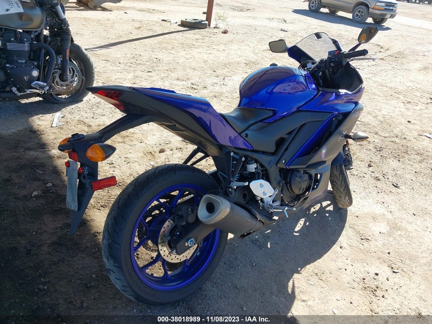 VIN MH3RH18Y8PK010050 2023 YAMAHA YZFR3 A
