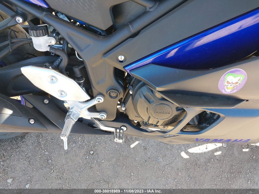 VIN MH3RH18Y8PK010050 2023 YAMAHA YZFR3 A