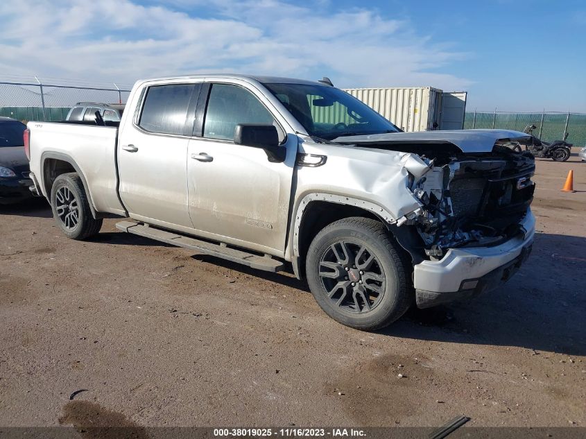 2022 GMC SIERRA 1500 4WD  STANDARD BOX - 1GTUUCED2NZ578770