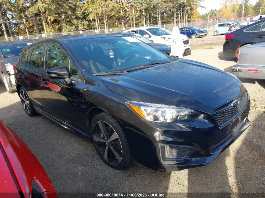 2018 SUBARU IMPREZA SPORT - 4S3GTAM65J3701630