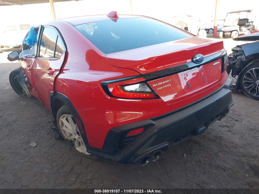VIN JF1VBAF68P9811638 2023 SUBARU WRX PREMIUM