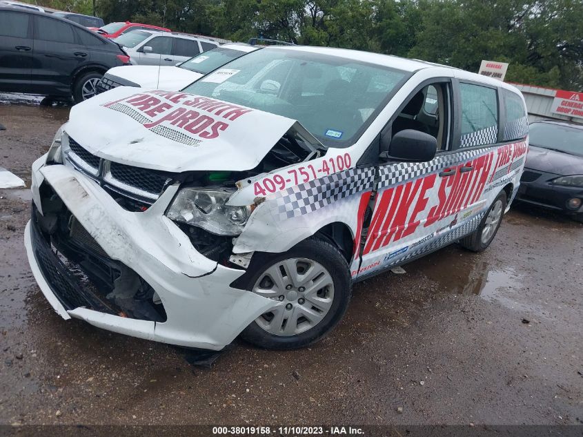 2016 DODGE GRAND CARAVAN SE - 2C4RDGBG3GR103444
