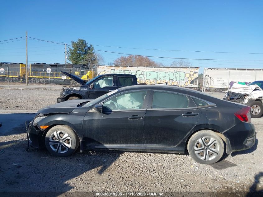 2018 HONDA CIVIC LX - 19XFC2F55JE030474