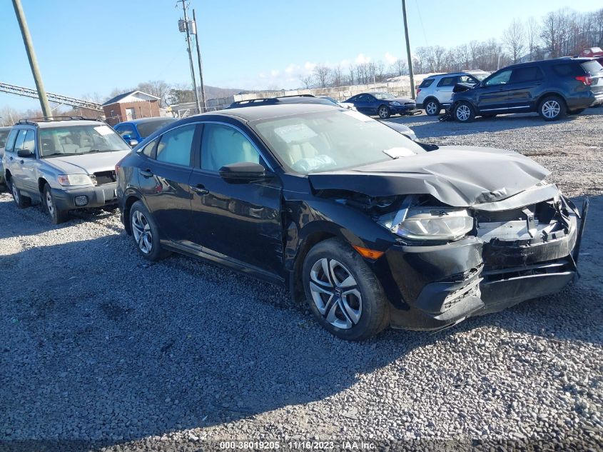 2018 HONDA CIVIC LX - 19XFC2F55JE030474