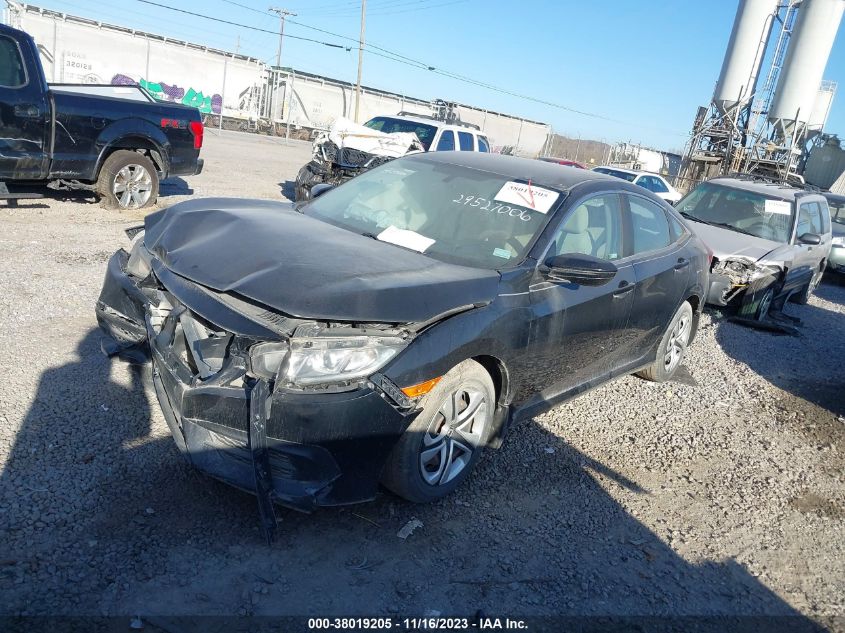 2018 HONDA CIVIC LX - 19XFC2F55JE030474