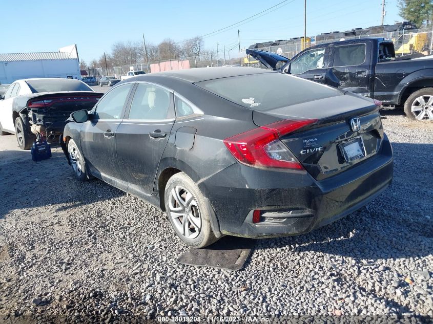 2018 HONDA CIVIC LX - 19XFC2F55JE030474