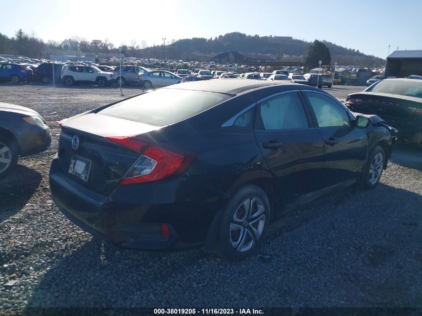 2018 HONDA CIVIC LX - 19XFC2F55JE030474