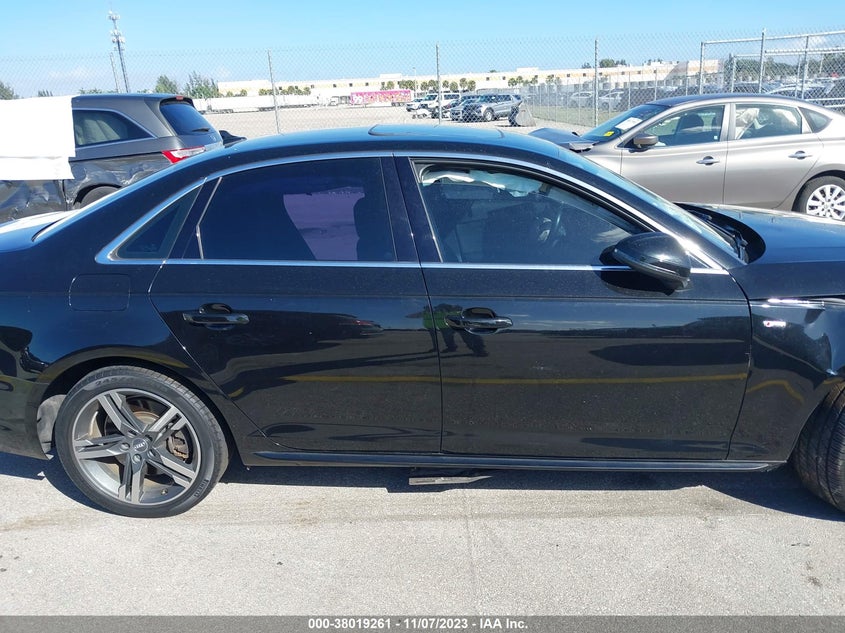 VIN WAULNAF47HN008347 2017 AUDI A4 PREMIUM PLUS