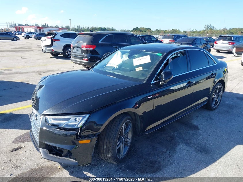 VIN WAULNAF47HN008347 2017 AUDI A4 PREMIUM PLUS