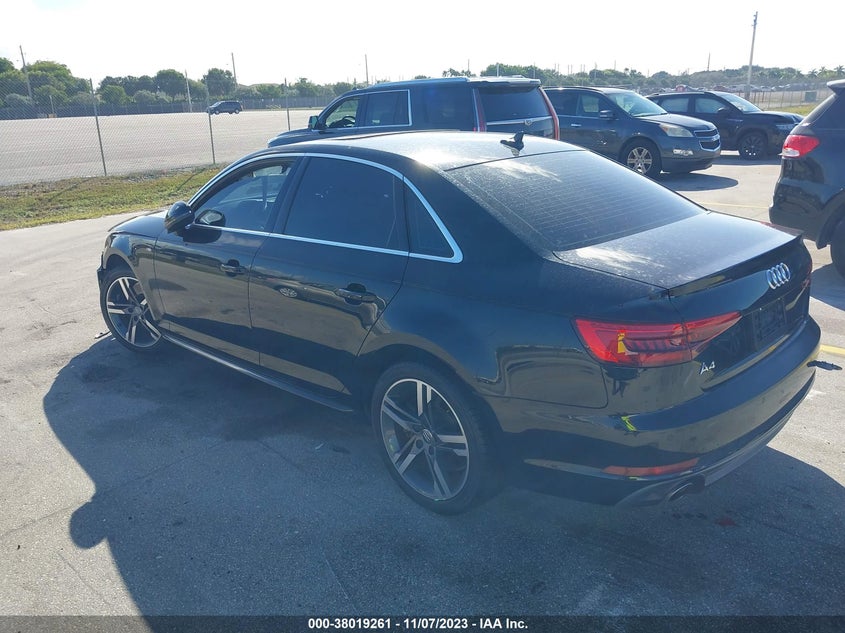 VIN WAULNAF47HN008347 2017 AUDI A4 PREMIUM PLUS