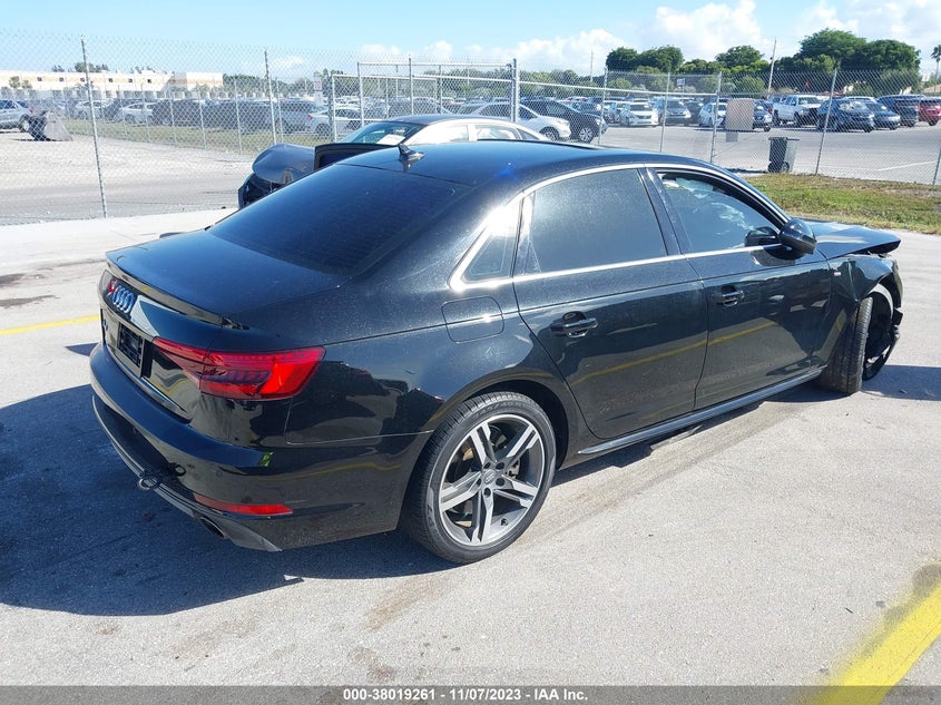 VIN WAULNAF47HN008347 2017 AUDI A4 PREMIUM PLUS