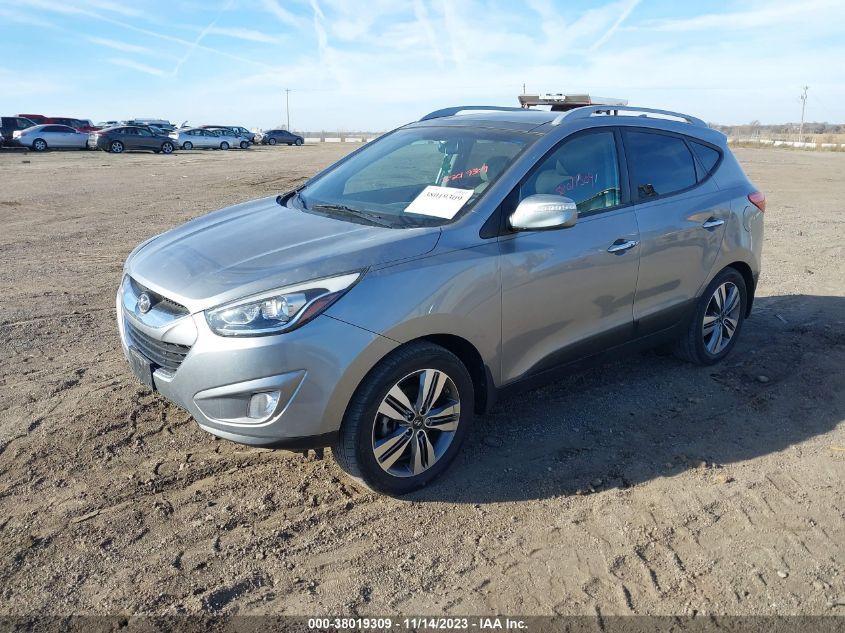 2014 HYUNDAI TUCSON LIMITED - KM8JU3AG0EU850955