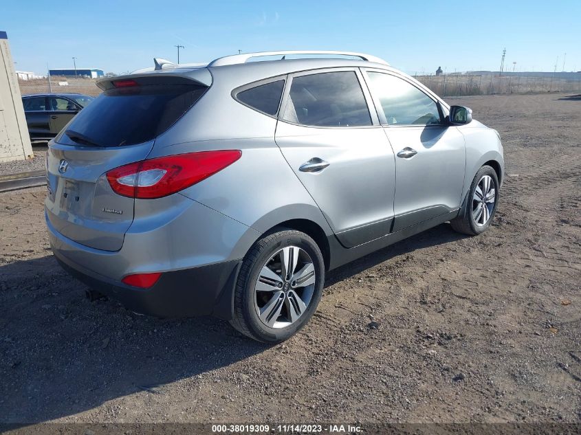 2014 HYUNDAI TUCSON LIMITED - KM8JU3AG0EU850955