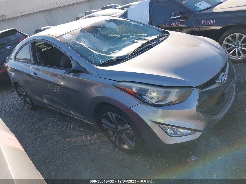 2014 HYUNDAI ELANTRA COUPE GS/SE - KMHDH6AH5EU025313