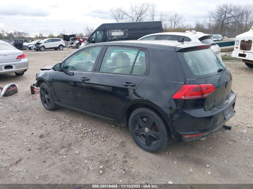 2015 VOLKSWAGEN GOLF TDI - 3VWRA7AU1FM077915