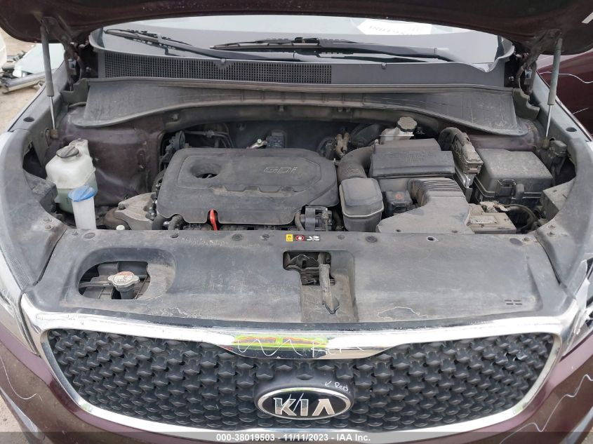 2017 KIA SORENTO 2.4L LX - 5XYPG4A30HG189748