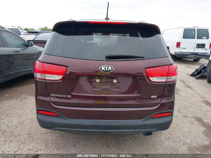 2017 KIA SORENTO 2.4L LX - 5XYPG4A30HG189748