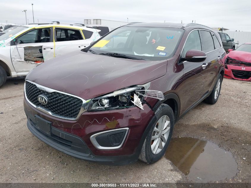 2017 KIA SORENTO 2.4L LX - 5XYPG4A30HG189748