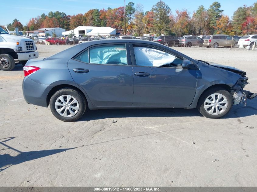2014 TOYOTA COROLLA L - 2T1BURHE3EC107087