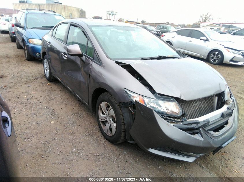 2013 HONDA CIVIC LX - 19XFB2F51DE209103