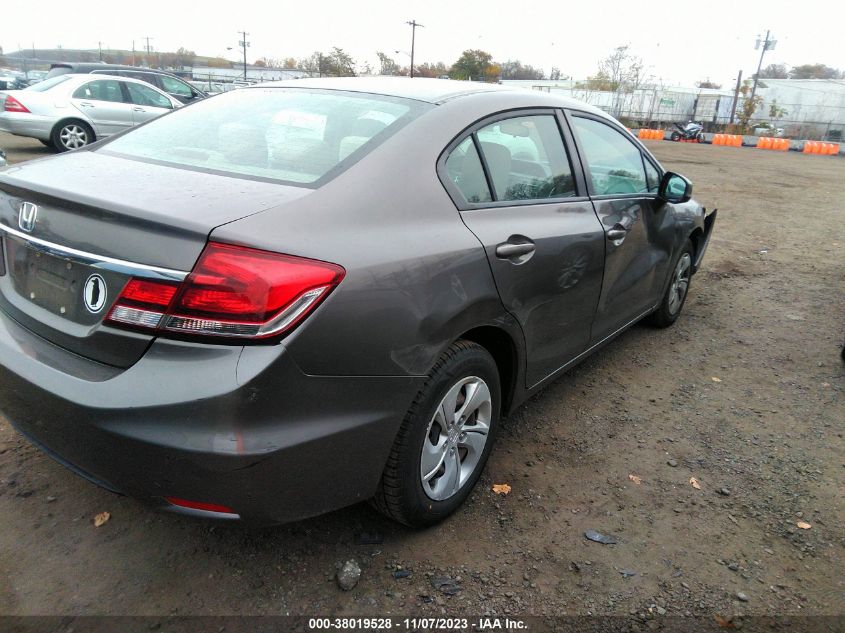 2013 HONDA CIVIC LX - 19XFB2F51DE209103