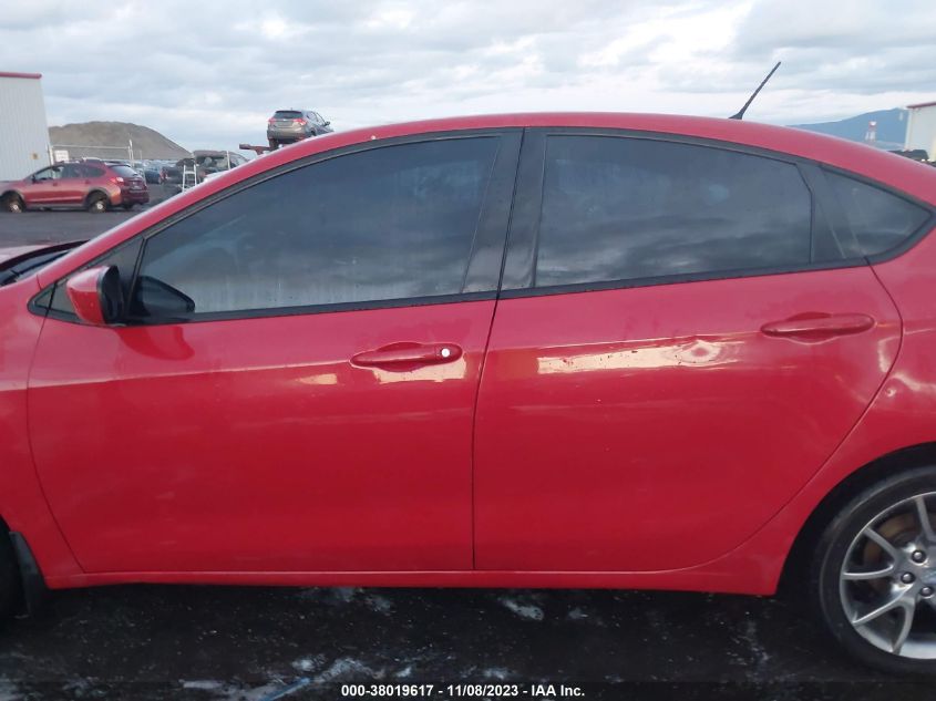 2014 DODGE DART SXT - 1C3CDFBB0ED742292