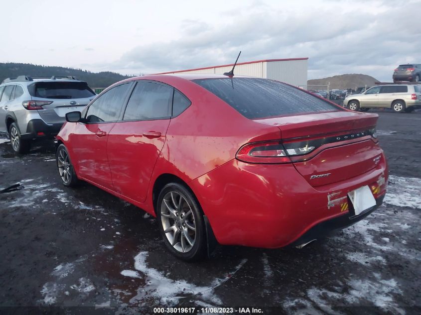 2014 DODGE DART SXT - 1C3CDFBB0ED742292