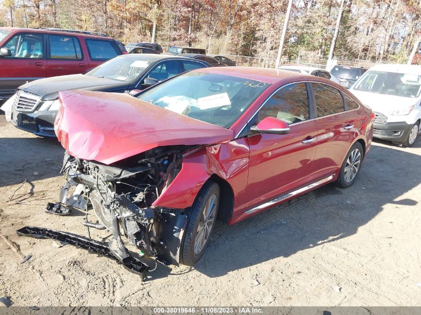 2016 HYUNDAI SONATA SPORT - 5NPE34AF5GH316806