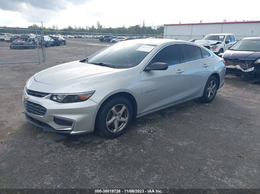 2017 CHEVROLET MALIBU LS - 1G1ZB5ST2HF268491