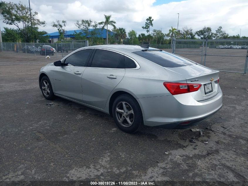 2017 CHEVROLET MALIBU LS - 1G1ZB5ST2HF268491